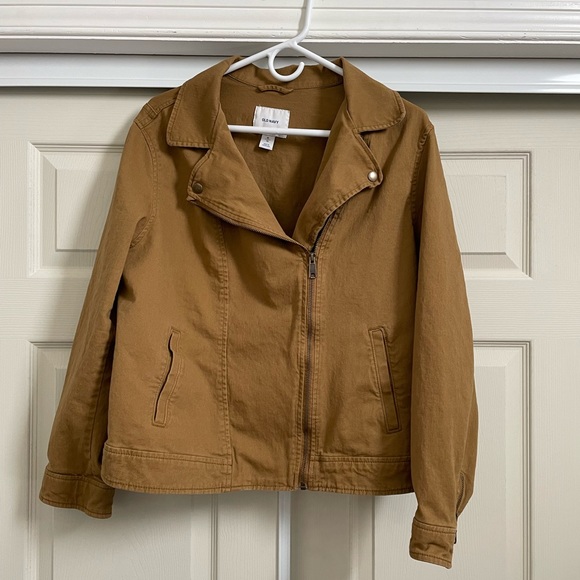 Old Navy Utility Biker Jacket XL - Picture 1 of 3